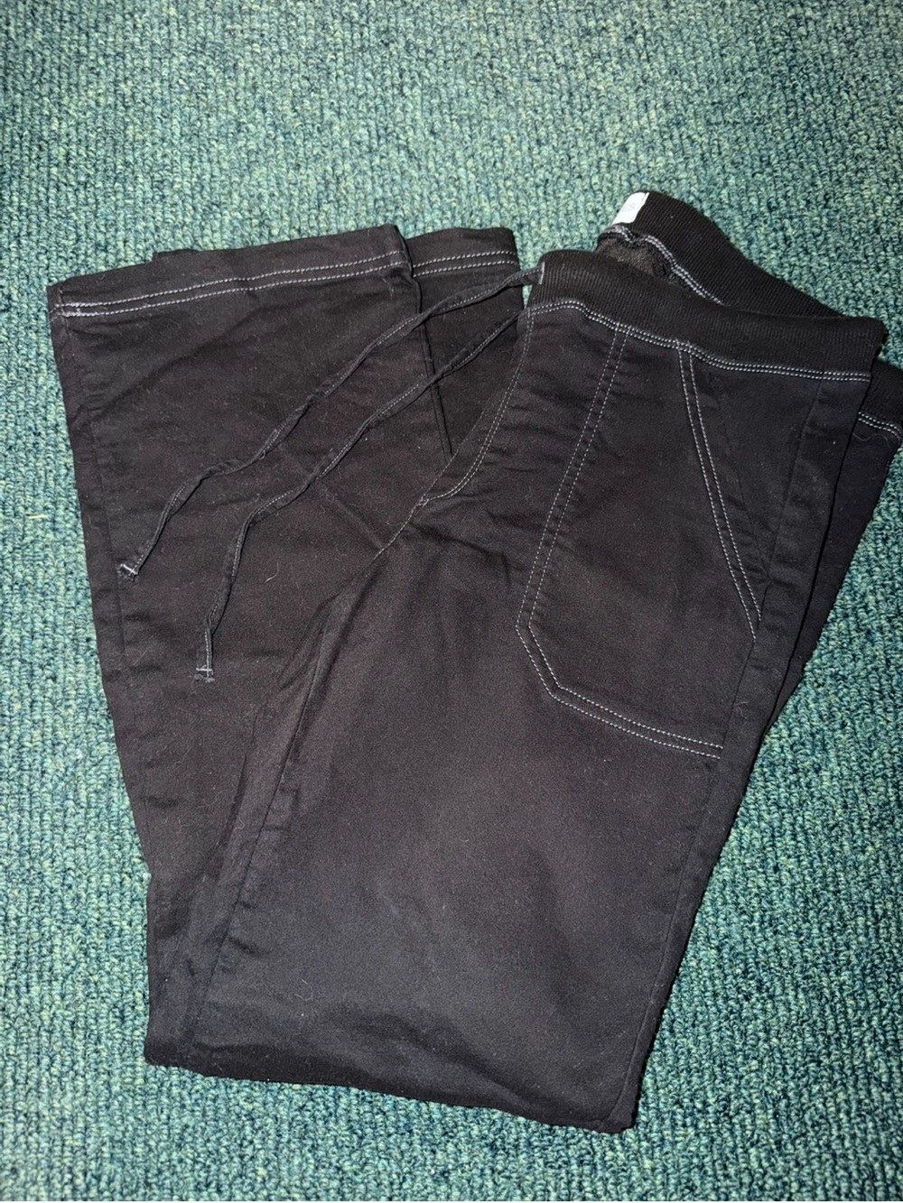No Boundries Black Drawstring Jogger Pants